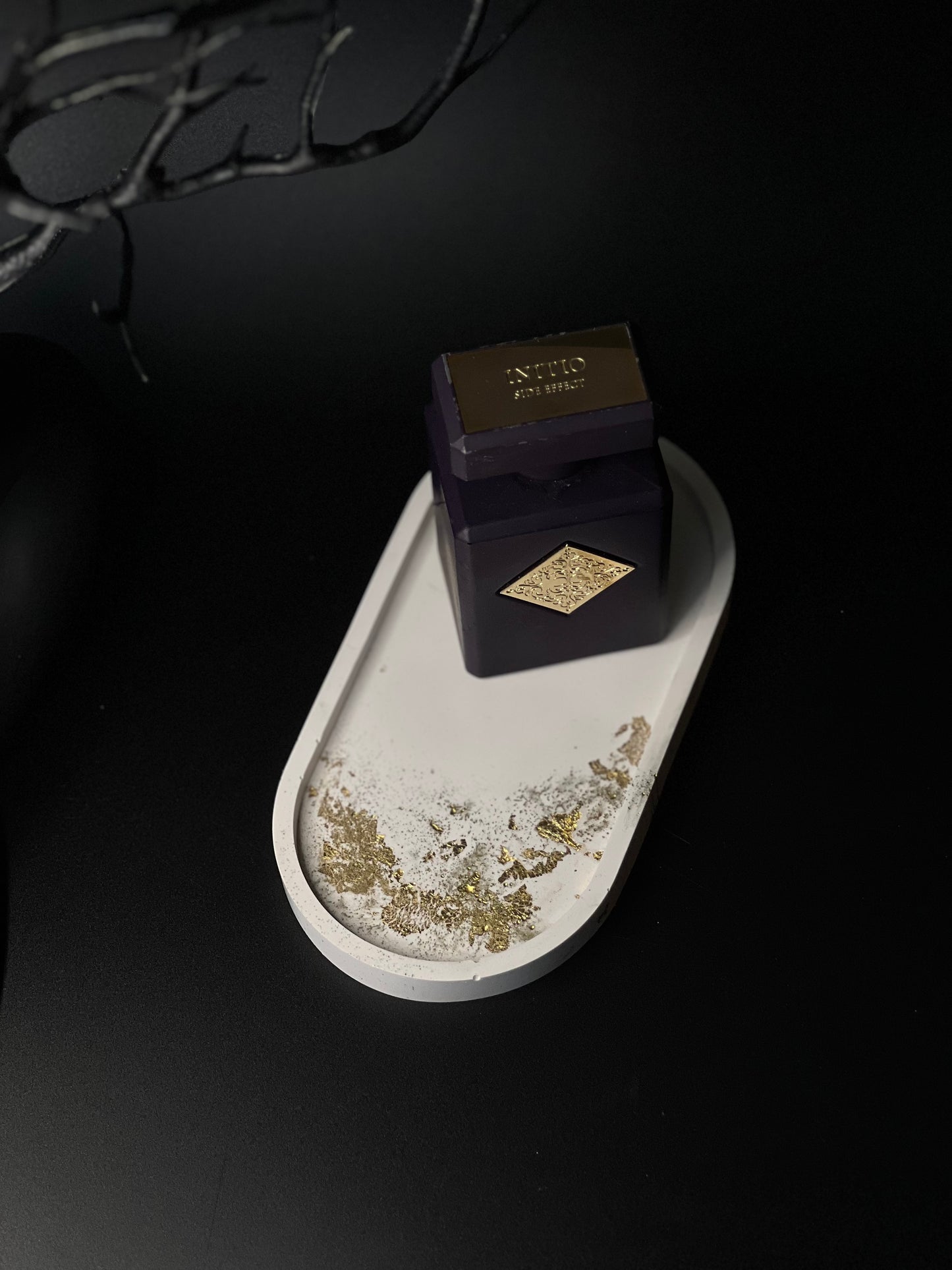 Ovalus padėklas I Gold dust