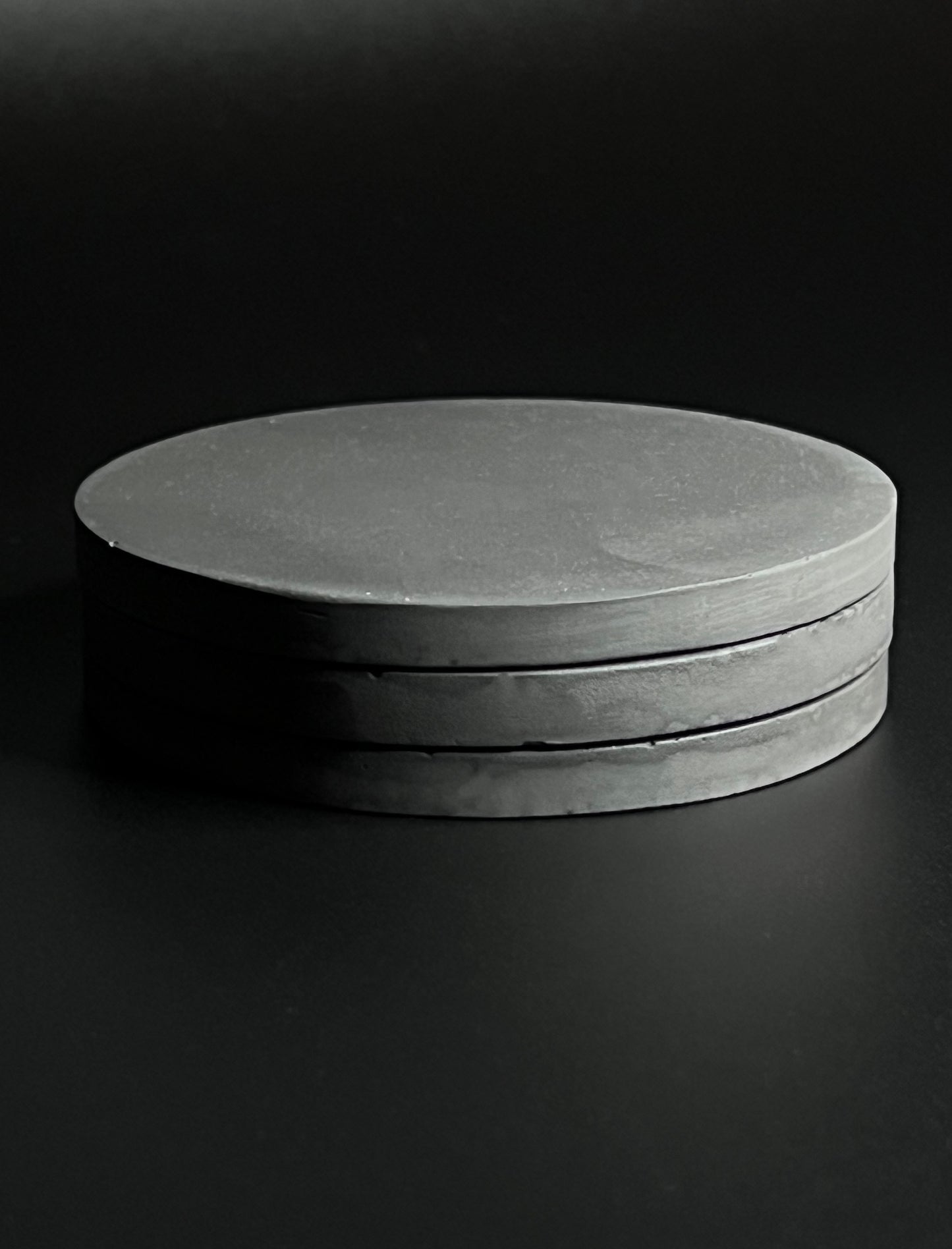 Apvalus padėklas I Dark grey