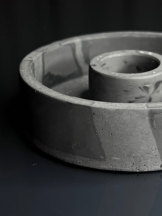 Smilkininė I Dark gray marble