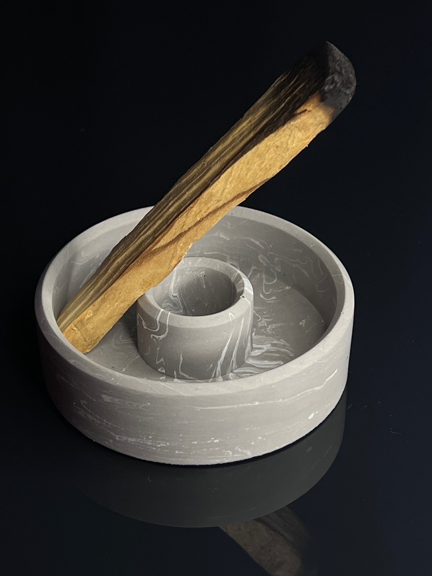 Smilkininė I Light gray marble